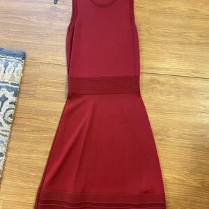 Michael Kors Rich Red Midi Dress